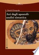 Atti degli apostoli: analisi sintattica