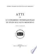 Atti dei congressi