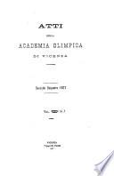 Atti del Accademia olimpica di Vicenza