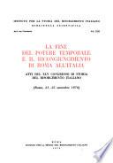 Atti del ... Congresso di storia del Risorgimento italiano