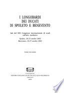Atti del ... Congresso internazionale di studi sull'alto Medioevo