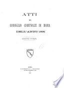 Atti del Consiglio comunale di Roma