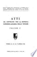 Atti del convegno pe