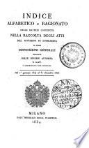 Atti del governo