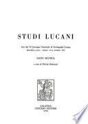 Atti del II Convegno nazionale di storiografia lucana: Studi lucani