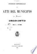 Atti del Municipio di Milano