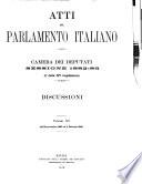 Atti del Parlamento italiano Camera dei deputati, sessione 1882-1886