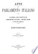 Atti del Parlamento italiano Camera dei deputati, sessione 1887-1888, 2. sessione della 16. legislatura