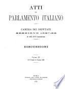 Atti del Parlamento italiano Camera dei deputati, sessione 1887-1888, 2. sessione della 16. legislatura