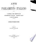Atti del parlamento italiano Camera dei deputati, sessione 1889-1890, 4. della 16. legislatura