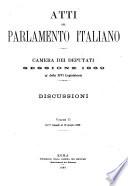 Atti del parlamento italiano Camera dei deputati, sessione 1889, 3. della 16. legislatura