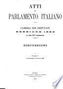 Atti del parlamento italiano Camera dei deputati, sessione 1889, 3. della 16. legislatura