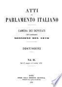 Atti del Parlamento italiano Camera dei deputati, sessione del 1876, 12. legislatura