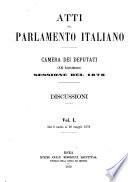 Atti del Parlamento italiano Camera dei deputati, sessione del 1876, 12. legislatura