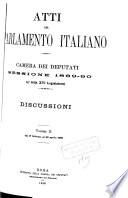 Atti del Parlamento italiano