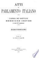 Atti del Parlamento italiano