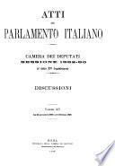 Atti del Parlamento italiano