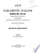 Atti del Parlamento Italiano
