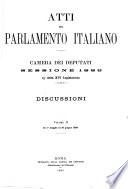 Atti del Parlamento italiano