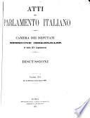 Atti del Parlamento italiano