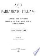 Atti del Parlamento italiano