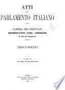 Atti del Parlamento italiano