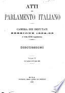 Atti del Parlamento italiano sessione 1892-1894, 1. sessione della 18. legislatura