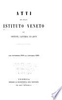 Atti del Reale Istituto veneto di scienze, lettere ed arti