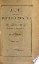 Atti del Reale Istituto veneto di scienze, lettere ed arti