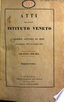 Atti del Regio Istituto veneto di scienze, lettere ed arti
