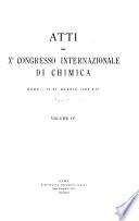 Atti del X ̊Congresso internazionale di chimica