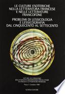 Atti del XV Convegno della Società universitaria per gli studi di lingua e letteratura francese