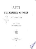 Atti dell'Accademia cattolica palermitana