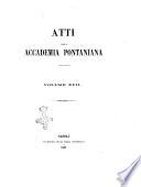 Atti dell'Accademia Pontaniana