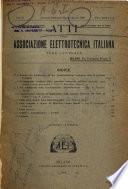 Atti dell'Associazione elettrotecnica italiana