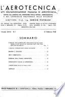 Atti dell'Associazione italiana di aerotecnica