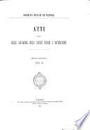 Atti della Accademia delle Scienze Fisiche e Matematiche di Napoli