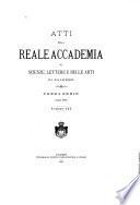 Atti della Accademia di scienze, lettere e arti di Palermo