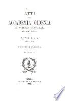 Atti della Accademia Gioenia di Scienze Naturali in Catania