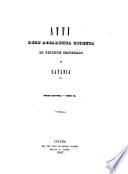 Atti della Accademia Gioenia di Scienze Naturali in Catania