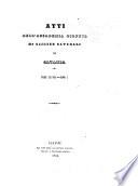 Atti della Accademia gioenia di scienze naturali in Catania