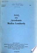 Atti della Accademia medica lombarda
