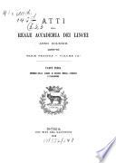 Atti della Accademia Nazionale dei Lincei