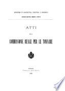 Atti della Commissione Reale per le tonnare