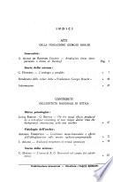 Atti Della Fondazione Giorgio Ronchi E Contributi Dell'Istituto Nazionale Di Ottica