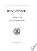 Atti della Pontificia Accademia romana di archeologia