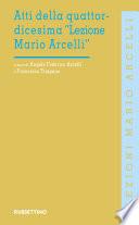 Atti della quattordicesima “Lezione Mario Arcelli”