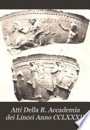 Atti Della R. Accademia dei Lincei Anno CCLXXXII