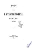 Atti della R. Accademia Peloritana
