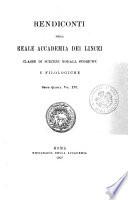 Atti della Reale Accademia dei Lincei. Rendiconti, classe di scienze fisiche, matematiche e naturali